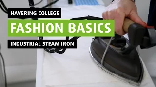 HOW TO: Use the Industrial Steam Iron safely