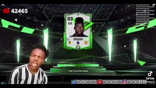 Ishowspeed onana reaction