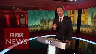 "It's pretty scary" Stage set for opposition leaders' TV debate - BBC News
