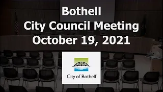 Bothell City Council Meeting - October 19, 2021