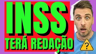 URGENTE ! Concurso INSS 2022 TERÁ REDAÇÃO para TÉCNICO ?