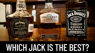 Jack Daniel's Single Barrel vs. Gentleman Jack vs. Old No. 7