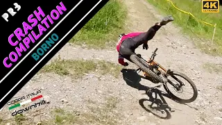 BORNO 2023 - COPPA ITALIA DOWNHILL | Round #4 | CRASH COMPILATION [ 4K UHD]