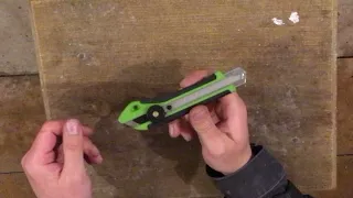 Строительный сегментный нож дело техники