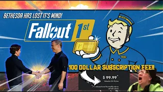 Bethesda has lost its mind Fallout 76 now has an annual subscription fee of 100 dollars