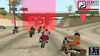 GTA San Andreas FCR 900 Bike Race - City Circuit Race