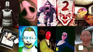 Jumpscares #7 | Unthread ⚔️ Mama ⚔️ Death Park 2 ⚔️ Smiling X Zero ⚔️ Evil Nun 2 ⚔️ The Twins & More