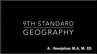 9th STD GEOGRAPHY-3rd-LESSON-ATMOSPHERE