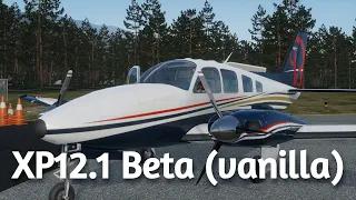 [X-Plane 12] Default XP12.1 Beta | Baron 58 | Meta Quest 3 RTX 4080S