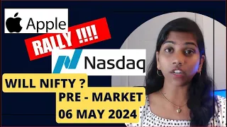 " Kotak Bank Roller Coaster"  Pre Market report, Nifty & Bank Nifty, 06 May 2024 Range & Prediction