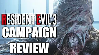 Resident Evil 3 Remake Campaign Review - Disappointing