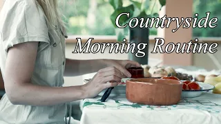 Summer Countryside Minimal Morning Routine // Silent Vlog // Cottagecore Slow Living Lifestyle