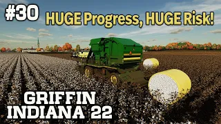 GRIFFIN INDIANA 22 | FS22 | #30 | HUGE PROGRESS! | Farming Simulator 22 PS5 Let’s Play.