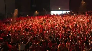 Champions League: Liverpool fans react after Salah's goal | AFP