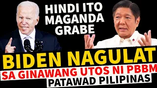 PRES BONGBONG MARCOS! NAKAKABIGLANG UTOS ng Estados Unidos PBBM iyak sigurado CHINA dito panoorin