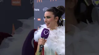 Blanca Paloma - Turquoise carpet Funny moments (Eurovision 2023) #shorts