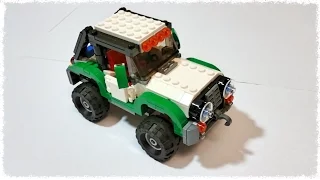 Lego Creator Adventure Vehicles Model 31037 - How to make (Guide)