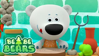 Be Be Bears 🐻‍❄️🐻 Comida Tradicional y más aventuras de Bjorn y Bucky | Caricaturas para bebés