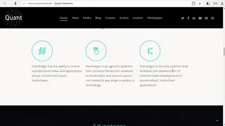 ICO quant network l обзор проекта