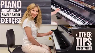 Master the MOST Fundamental Movement in piano playing. With only 2 notes!