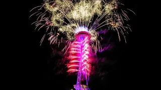 Watch: Space Needle lights up with drone, fireworks and light show to ring in 2024