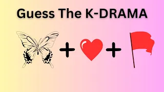 Guess The KDRAMA by Emoji | Quiz Day | Kdrama Quiz Game