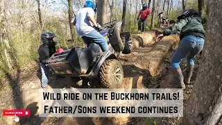 Wild ride at Buckhorn...Father/Sons trip continues with KC ATV crew!