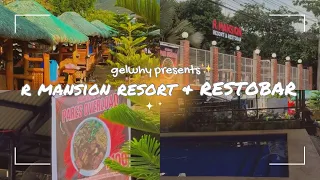 r mansion resort & resto bar 🌴 | calauan, laguna | rosmar pares | foodtrip | gelwhy presents ✨