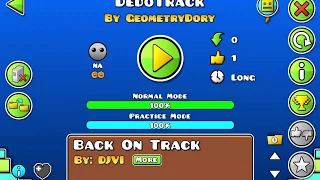 DedoTrack - All coins, no deaths, 100% - Geometry Dash