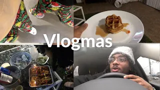 Starting Vlogmas! Day 8 | Birthday Surprise, Car Talk, Vegan Food, etc.