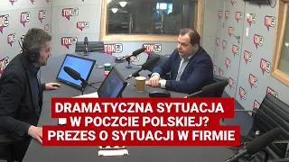 Prezes bagatelizuje protest pracowników Poczty Polskiej. "To był strajk dla mediów"