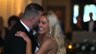 Introduced as husband & wife and first dance together!