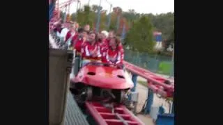 Alex Ovechkin having fun at 6 Flags