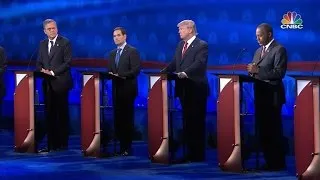 Candidates light up the stage during third Republican debate