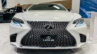 LEXUS LS 500 AWD 2020  Luxury Sedan - Interior Exterior Walkaround in 4K