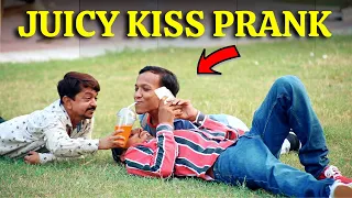 Juicy Kiss Prank - Awesome Reactions | New Talent