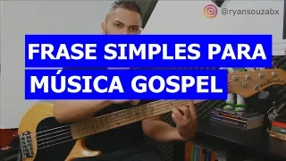 FRASE SIMPLES PARA MÚSICA GOSPEL | Ryan Souza