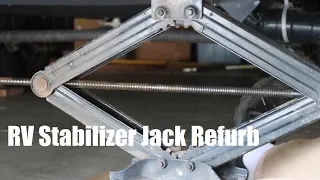 Cleaning your scissor style RV stabilizer jacks