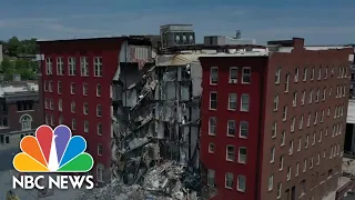 Partial building collapse in Davenport, Iowa leaves community desperate for answers