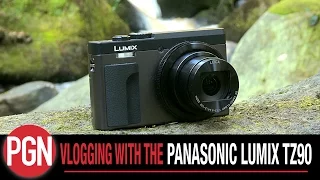 Vlogging with the Panasonic Lumix TZ90 / ZS70 whilst shooting with the 8-18mm f/2.8-4 lens