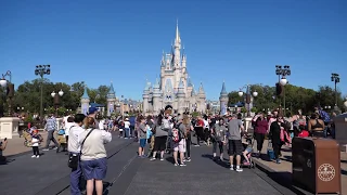 Magic Kingdom Main Street USA Day & Night Walkthrough Tour in 4K | Walt Disney World Orlando FL 2020