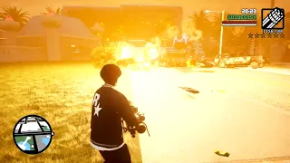 Grand Theft Auto San Andreas Definitive Edition - Minigun Rampage + 6 Stars