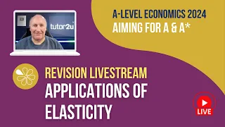 Applications of Elasticity | Livestream | Aiming for A-A* Economics 2024