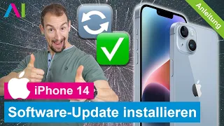 iPhone 14 - Software-Update / Software aktualisieren  •  • 📱1️⃣4️⃣ • 🔄 • Anleitung | Tutorial