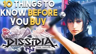 DISSIDIA FINAL FANTASY NT 10 BIG Things You SHOULD Know Before You BUY (Final Fantasy Dissidia PS4)