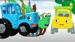 Синий Трактор - Новый год 2023, Дед мороз, Не щипай Все Зимние Песенки для детей
