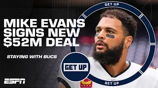 Mike Evans' new 2-year/$52M deal with the Bucs, Prescott's future + Wilson's trade market | Get Up