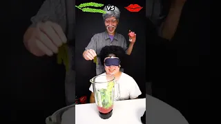 Left or Right Cocktail mix Emoji Food Challenge 5 || Funny Mukbang || TikTok - HUBA #shorts