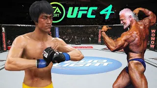 Bruce Lee vs Old Grandfather  EA Sports UFC 4UFC M-1 Zaruba