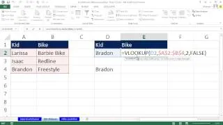 Excel Truel: VLOOKUP Fun With Excelisfunner (Isaac 6 Years Old) Mr Excel & excelisfun Trick 113: